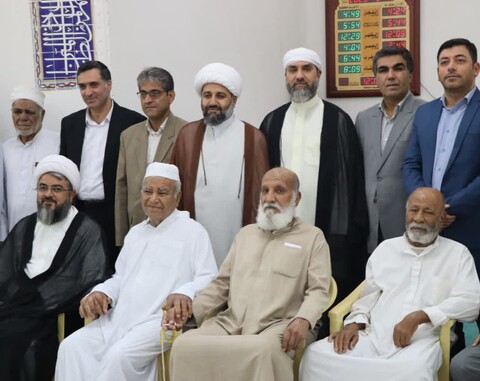 تصاویر/ وحدت شیعه و سنی در خارگ