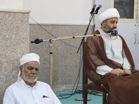 تصاویر/ وحدت شیعه و سنی در خارگ