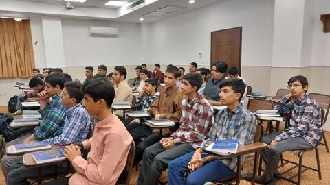 حضور آیت‌الله مدرسی متولی مدینة‌العلم کاظمیه در دوره میثاق آموزشی