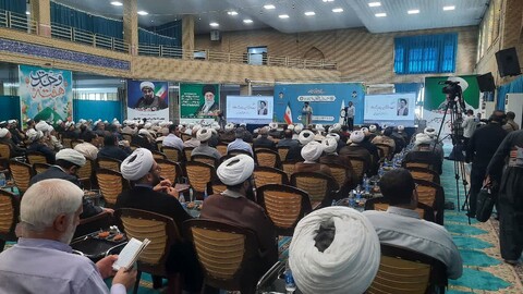 تصاویر/ سومین همایش فرهیختگانی عالم تمدن ساز در ارومیه