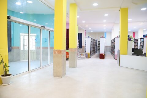 راه اندازی کتابخانه ولایت گناوه به روایت تصاویر