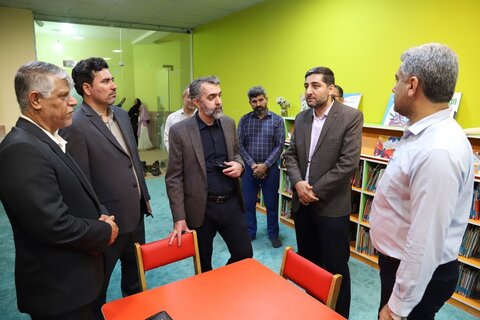 راه اندازی کتابخانه ولایت گناوه به روایت تصاویر