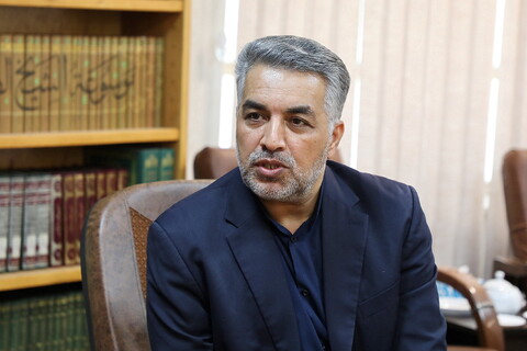 تصاویر/ دیدار مدیر عامل خبرگزاری ایکنا با آیت الله اعرافی