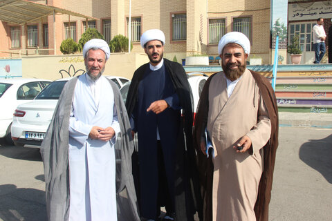 تصاویر / برگزاری دوره آموزش روحانیون رسمی با حضور امام جمعه قزوین