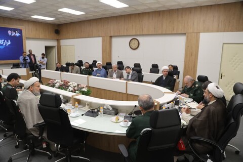 تصاویر / نشست قرارگاه جهاد تبیین همدان