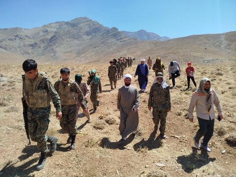 تصاویر دیدار امام جمعه نورآباد با بسیجیان  ناحیه مقاومت بسیج شهرستان