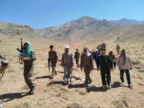 تصاویر دیدار امام جمعه نورآباد با بسیجیان  ناحیه مقاومت بسیج شهرستان