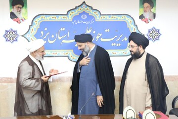 تصاویر/ تکریم و معارفه مدیران مدارس علمیه امام خمینی (ره) یزد و حضرت مهدی (عج) بهاباد