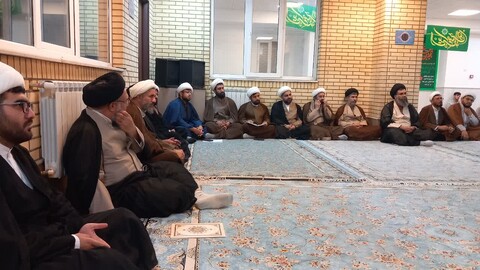 تصاویر/ تودیع و معارفه مدیر مدرسه علمیه سفیران هدایت یاسوج با پیام انضباط و ارتقاء علمی