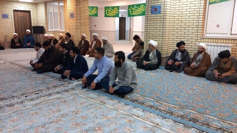 تصاویر/ تودیع و معارفه مدیر مدرسه علمیه سفیران هدایت یاسوج با پیام انضباط و ارتقاء علمی