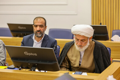 تصاویر/ نشست مدیران مدارس علمیه تبریز با نماینده ولی فقیه در استان آذربایجان شرقی