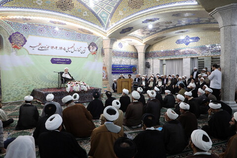 تصاویر/  آیین افتتاحیه سال جدید تحصیلی حوزه های علمیه