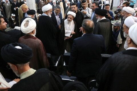 تصاویر حاشیه ای از افتتاحیه سال تحصیلی جدید حوزه های علمیه