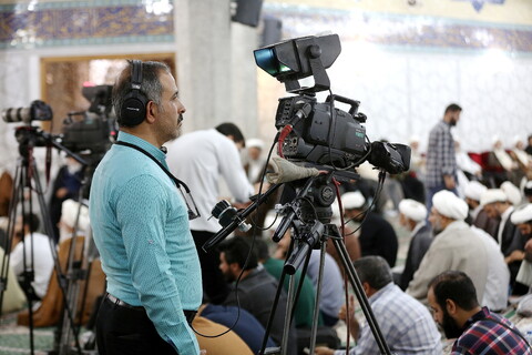 تصاویر حاشیه ای از افتتاحیه سال تحصیلی جدید حوزه های علمیه