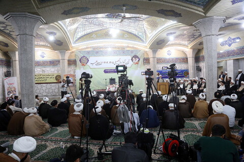 تصاویر حاشیه ای از افتتاحیه سال تحصیلی جدید حوزه های علمیه