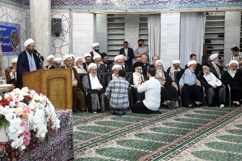 تصاویر حاشیه ای از افتتاحیه سال تحصیلی جدید حوزه های علمیه