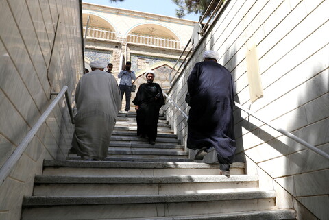 تصاویر حاشیه ای از افتتاحیه سال تحصیلی جدید حوزه های علمیه