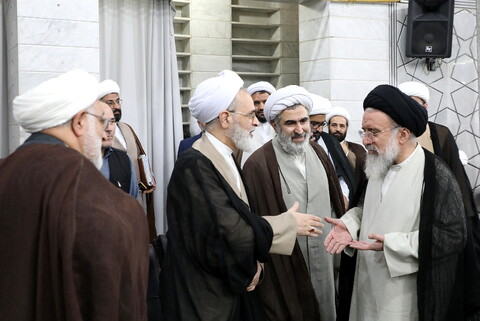 تصاویر حاشیه ای از افتتاحیه سال تحصیلی جدید حوزه های علمیه