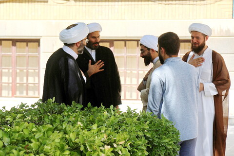 تصاویر حاشیه ای از افتتاحیه سال تحصیلی جدید حوزه های علمیه