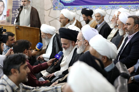 تصاویر حاشیه ای از افتتاحیه سال تحصیلی جدید حوزه های علمیه