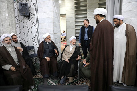 تصاویر حاشیه ای از افتتاحیه سال تحصیلی جدید حوزه های علمیه