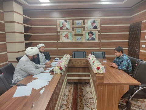 مصاحبه و دوره میثاق علمی طلاب جدیدالورود حوزه علمیه استان یزد