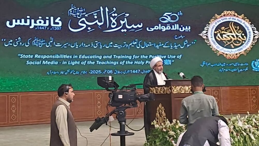 نائب رئیس شورای علمای شیعه پاکستان: پیام وحدت در شبکه‌های اجتماعی، تبلیغ شود