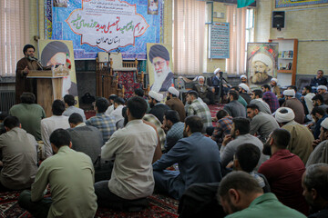 تصاویر/ مراسم افتتاحیه سال تحصیلی جدید حوزه علمیه همدان