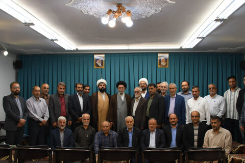 تصاویر|دیدار مسئولان شورای هماهنگی تبلیغات اسلامی اصفهان با امام جمعه