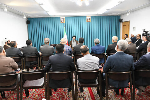 تصاویر|دیدار مسئولان شورای هماهنگی تبلیغات اسلامی اصفهان با امام جمعه