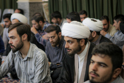 تصاویر/مراسم افتتاحیه سال تحصیلی ۴۰۵-۴۰۴ حوزه های علمیه همدان