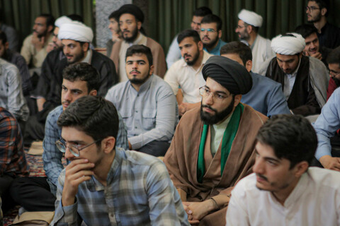 تصاویر/مراسم افتتاحیه سال تحصیلی ۴۰۵-۴۰۴ حوزه های علمیه همدان