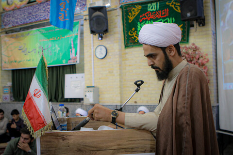 تصاویر/مراسم افتتاحیه سال تحصیلی ۴۰۵-۴۰۴ حوزه های علمیه همدان