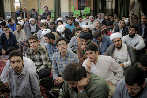 تصاویر/مراسم افتتاحیه سال تحصیلی ۴۰۵-۴۰۴ حوزه های علمیه همدان