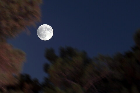 تصاویر/ تصاویر ماه‌گرفتگی (۱۶شهریور)