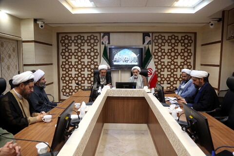 تصاویر/ نشست ستاد راهبری حوزه های علمیه