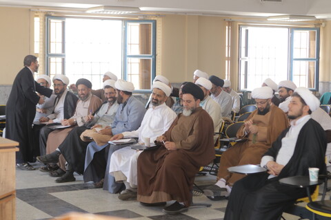 تصاویر/کارگاهی آموزش های نوین قرآنی برای اساتید حوزه علمیه استان همدان