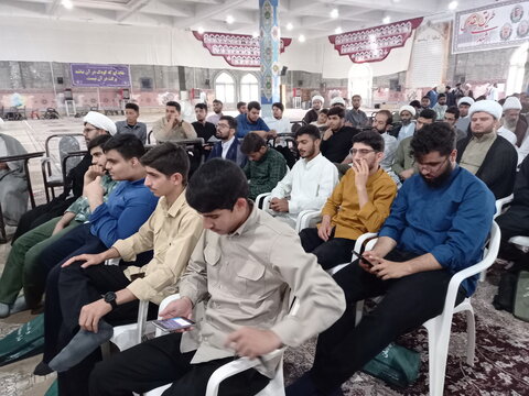 تصاویر/ آئین آغاز سال تحصیلی سال جدید مدارس علمیه منطقه کاشان (1)