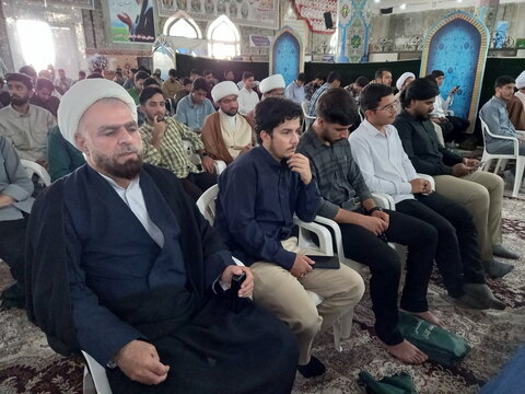 تصاویر/ آئین آغاز سال تحصیلی سال جدید مدارس علمیه منطقه کاشان (2)