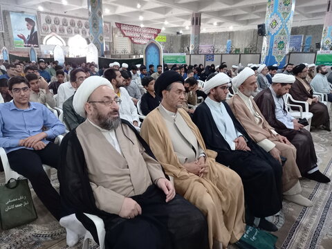 تصاویر/ آئین آغاز سال تحصیلی سال جدید مدارس علمیه منطقه کاشان (2)