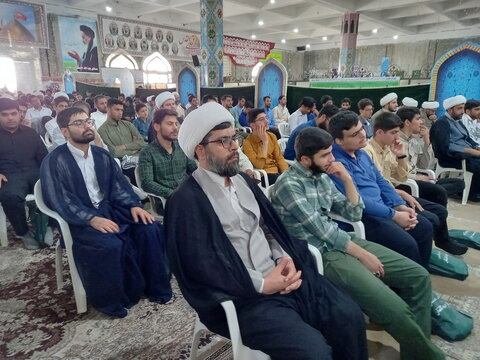 تصاویر/ آئین آغاز سال تحصیلی سال جدید مدارس علمیه منطقه کاشان (2)