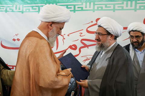 تصاویر |  آیین تکریم و معارفه امام جمعه شهر جدید سهند