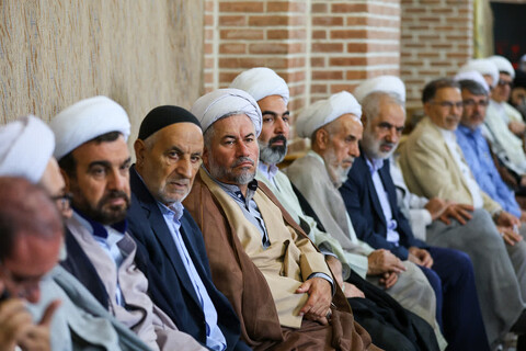 تصاویر |  آیین تکریم و معارفه امام جمعه شهر جدید سهند