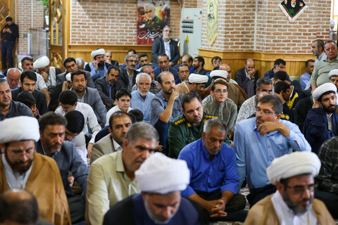 تصاویر |  آیین تکریم و معارفه امام جمعه شهر جدید سهند