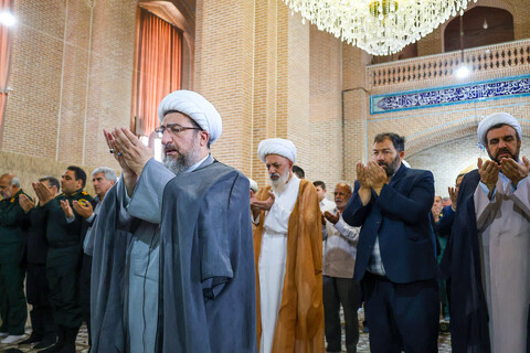 تصاویر |  آیین تکریم و معارفه امام جمعه شهر جدید سهند