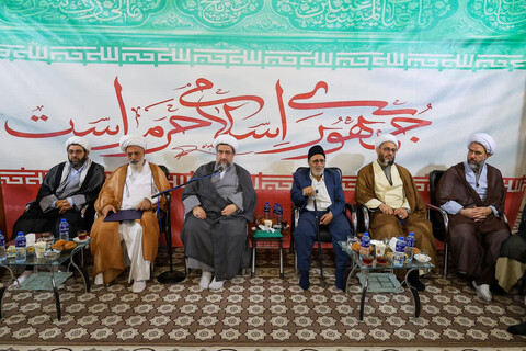 تصاویر |  آیین تکریم و معارفه امام جمعه شهر جدید سهند