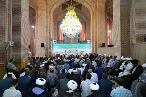 تصاویر |  آیین تکریم و معارفه امام جمعه شهر جدید سهند