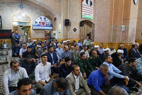 تصاویر |  آیین تکریم و معارفه امام جمعه شهر جدید سهند