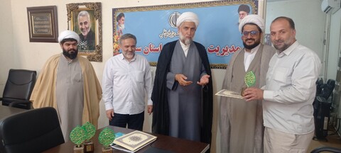 تصاویر/ اعطای مجوز گروه‌های جهادی استان سمنان با حضور جمعی از مدیران استانی و ستادی