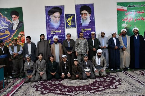 تصاویر/ مراسم گرامیداشت هفته وحدت در روستای مخین بخش قطور شهرستان خوی